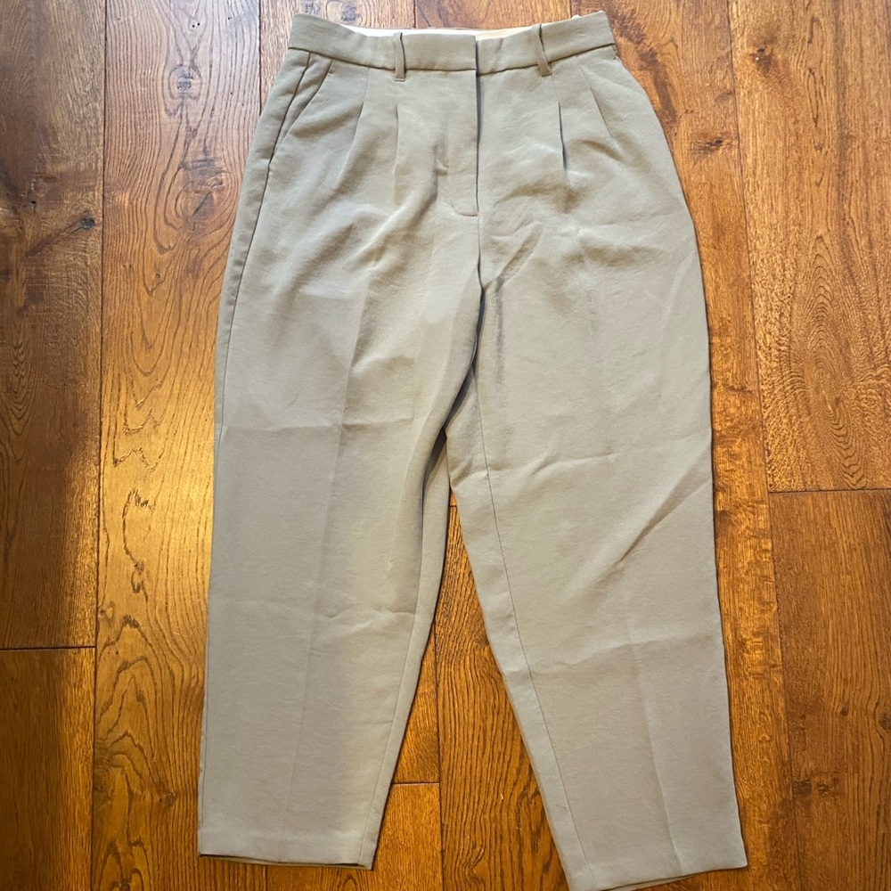 Aritzia Carrot Pant in Basalt Grey